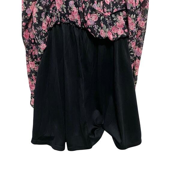 Francesca's Floral Sweetheart Tiered Dress S Cottagecore Milkmaid Romantic NWT - Picture 9 of 13